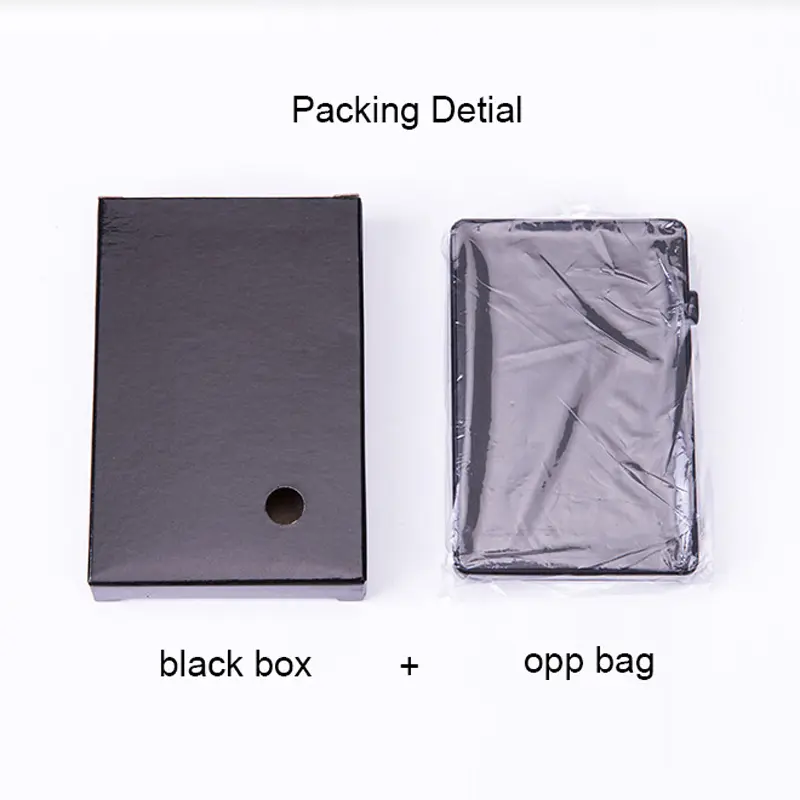YUECIMIE New Slim Small Card Wallet RFID Pop-up Push Button Bank Credit Card Case Holder Thin Smart Metal Wallet For Man Women