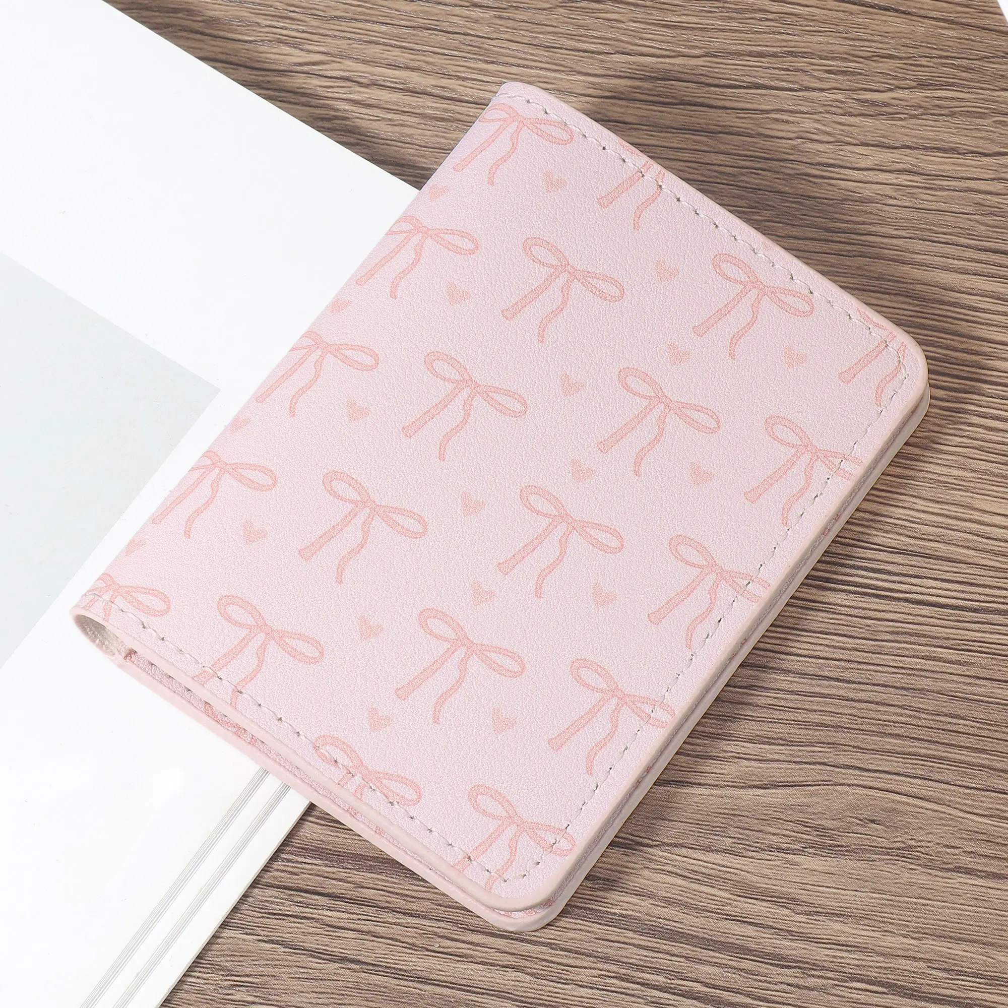 Stylish Simple Short Bifold Wallet, Lightweight Portable Small Credit Card Holder & Organizer, Women's Daily Versatile Clutch &