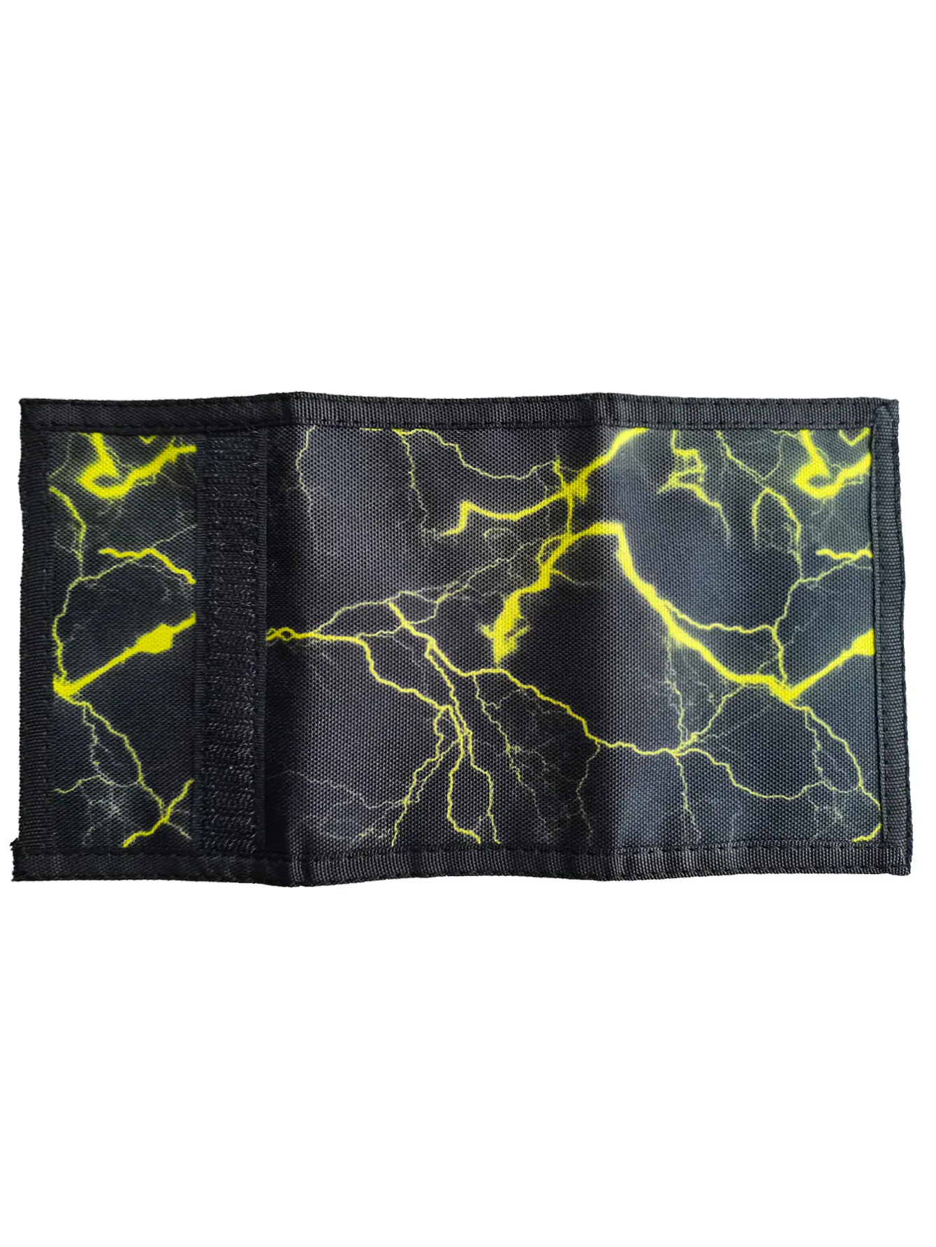 1pc Simple lightning Tri-Fold Wallet, Suitable For Kids & Teenagers Daily Use, Birthday Gift
