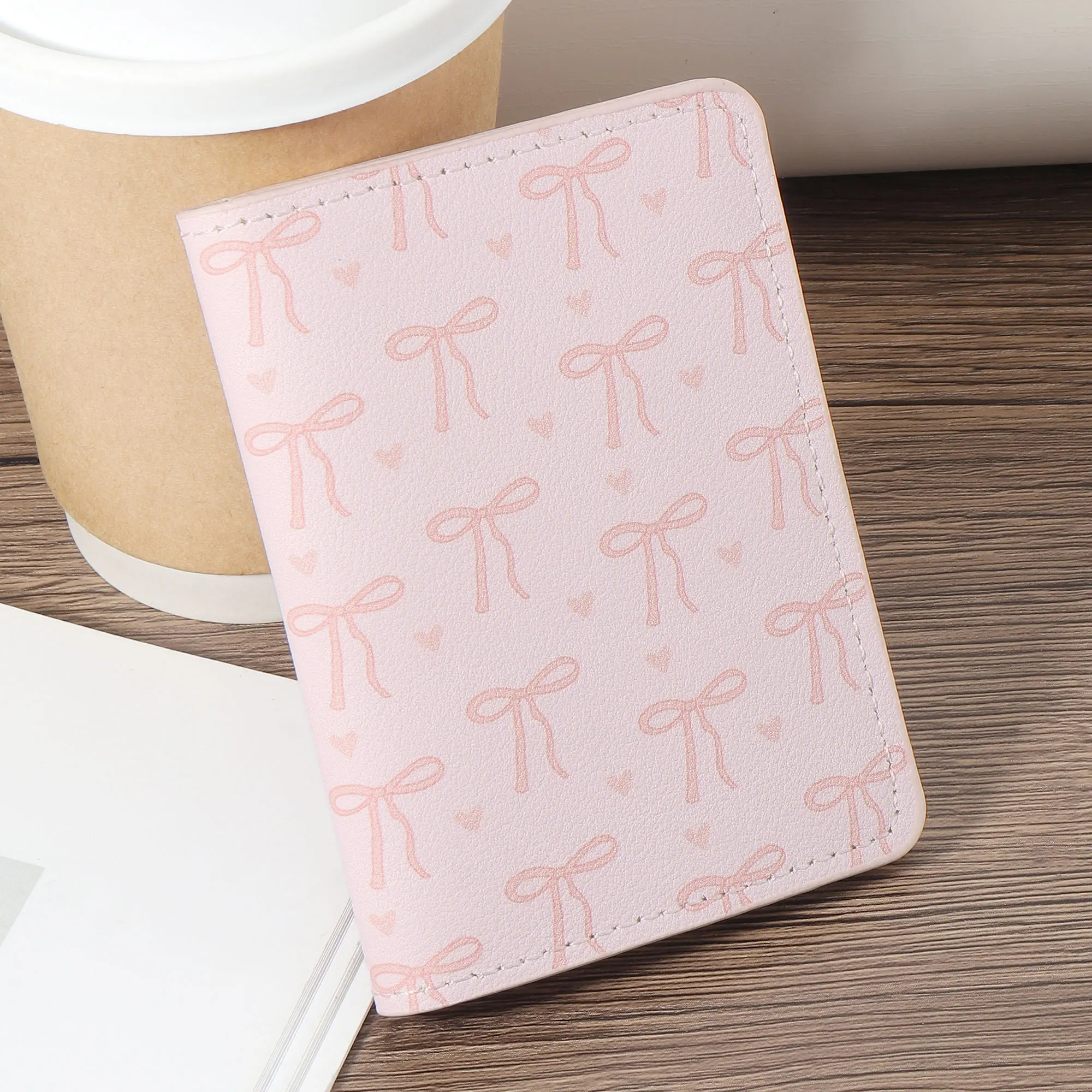 Stylish Simple Short Bifold Wallet, Lightweight Portable Small Credit Card Holder & Organizer, Women's Daily Versatile Clutch &