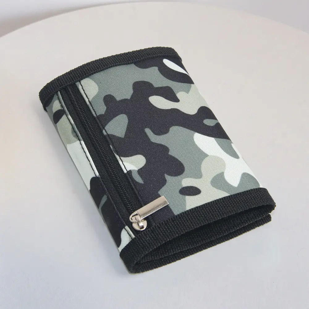 Children's Trifold Wallets Girls Boys Fashion Portable Card Holder Classic Multifunctional Short-style Coin Purse