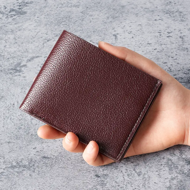 New cross-border supply pu change wallet wallet men's short multi-card large-capacity wallet factory wholesale