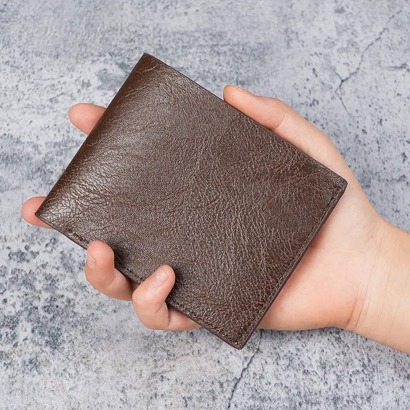 Spot short men's wallet multifunctional card wallet coin purse cross-border exclusive