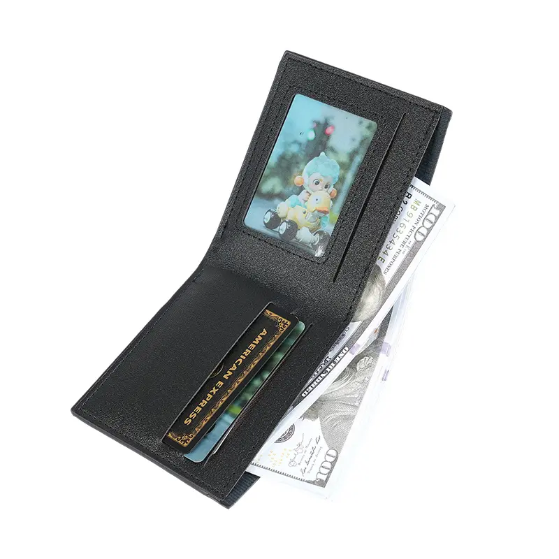 Spot short men's wallet multifunctional card wallet coin purse cross-border exclusive