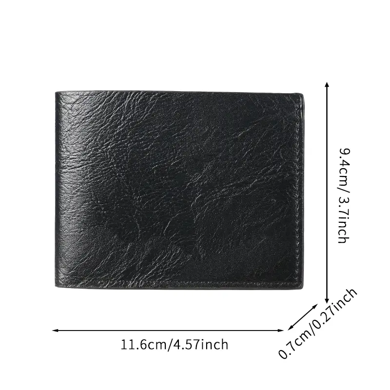 Spot short men's wallet multifunctional card wallet coin purse cross-border exclusive