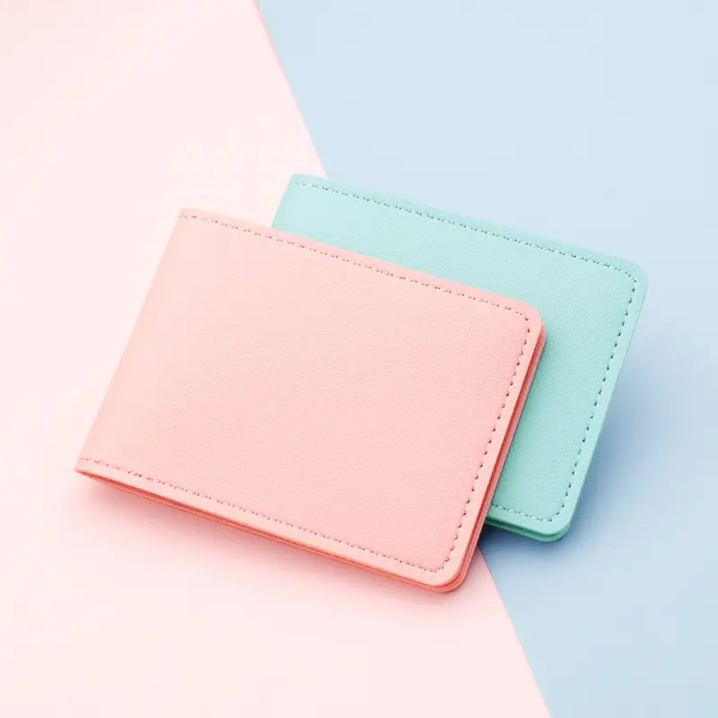 Ultra Thin Auto Driver License Bag Artificial PU on Cover for Car Driving Documents ID Card Holder Purse Wallet Case card holder