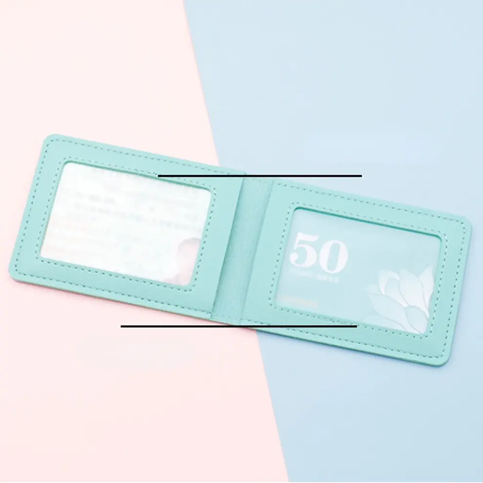Ultra Thin Auto Driver License Bag Artificial PU on Cover for Car Driving Documents ID Card Holder Purse Wallet Case card holder