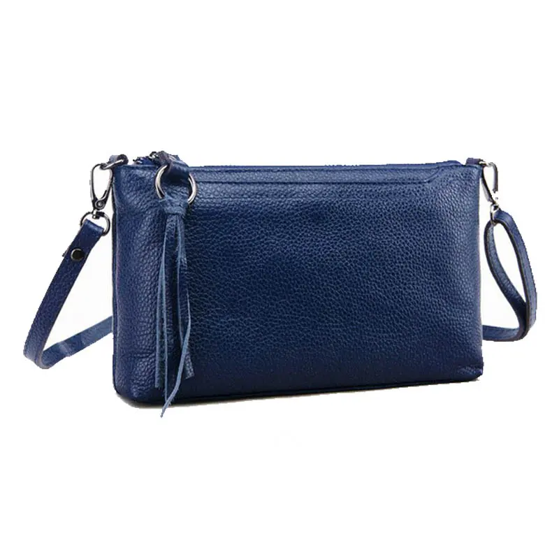 Women Fashion New Small Flap Bag Genuine Leather Chain Bag Female Trend Party Clutch Bag Crossbody Shoulder Bag Yellow G005