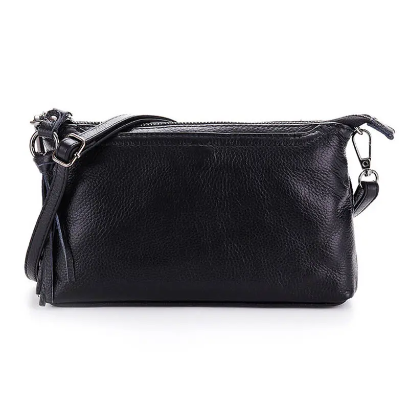 Women Fashion New Small Flap Bag Genuine Leather Chain Bag Female Trend Party Clutch Bag Crossbody Shoulder Bag Yellow G005