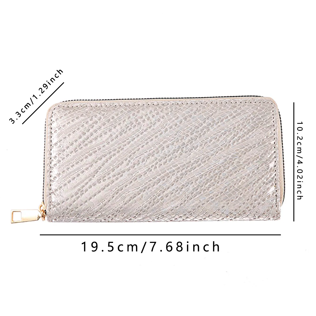 Fashionable Solid Color Wallet With Multiple Functions And Card Slots Large Capacity Banknote Holder For Easy Access