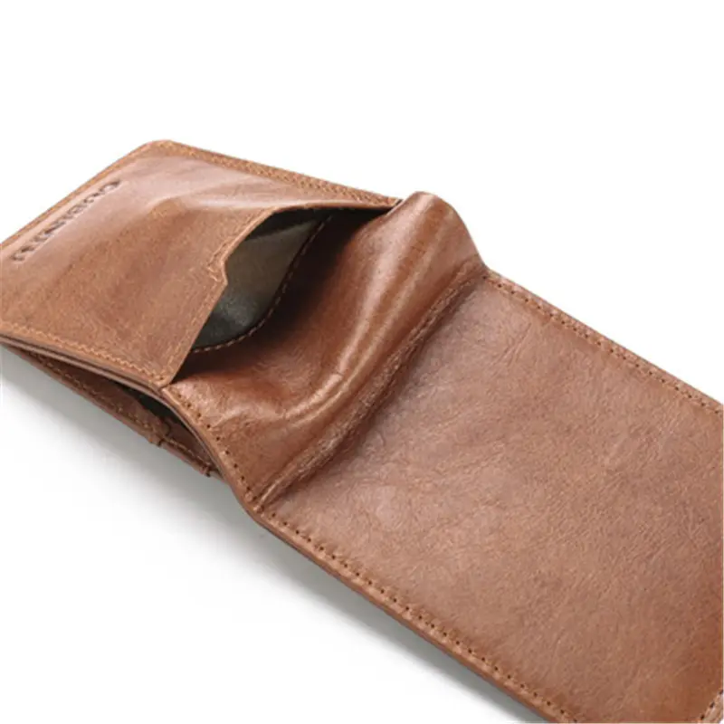 Gubintu Thin Genuine Leather Men Wallets Card Holder Multifunctional Slim Brand Men Purse Business High Quality Men Wallets 752