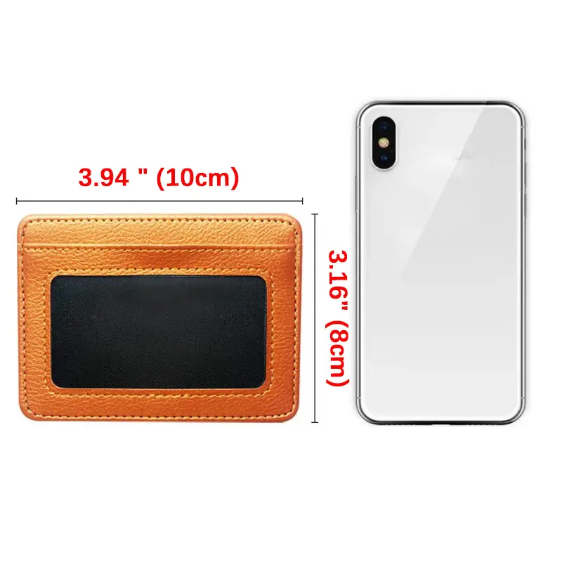 Thin PU Leather Mini Wallet Slim Bank Credit Card Holder Multi Card Slots Men's Business Small ID Case for Man Purse Cardholder