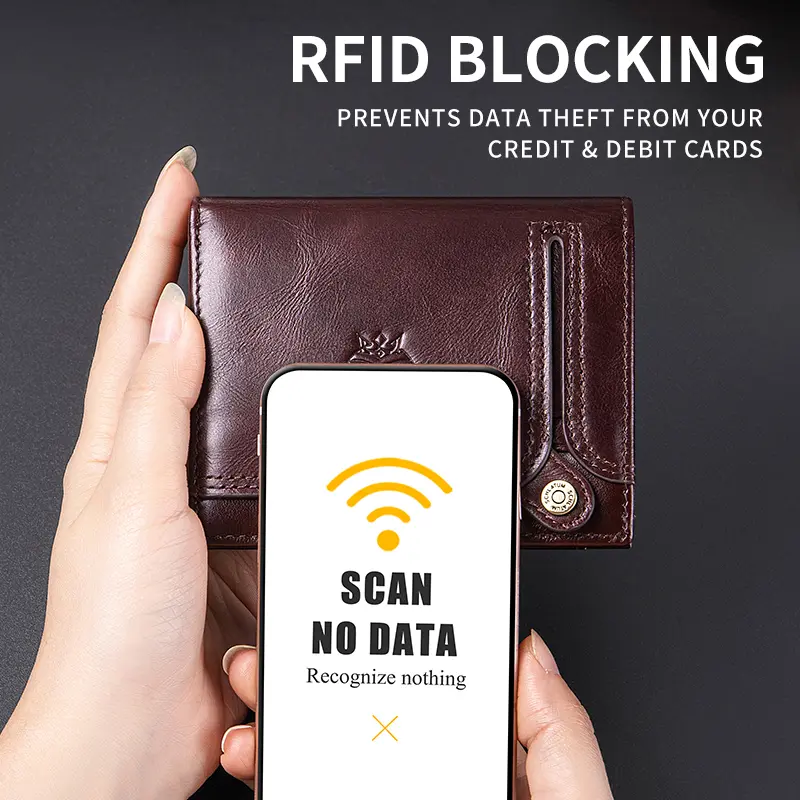 SCHLATUM Large Capacity Wallets for Men Genuine Leather RFID Blocking Accordion Credit Card Wallet with 21 Card Slots
