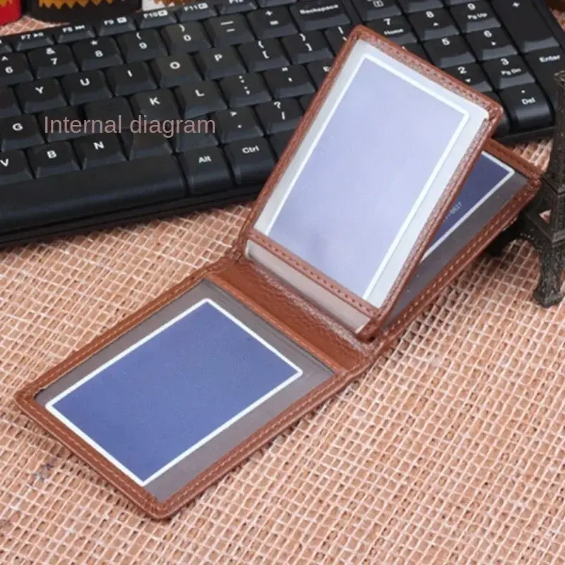 Driver License Holder Pu Leather on Cover for Car Driving Documents Business Id Pass Certificate Folder Wallet Card Holder Purse