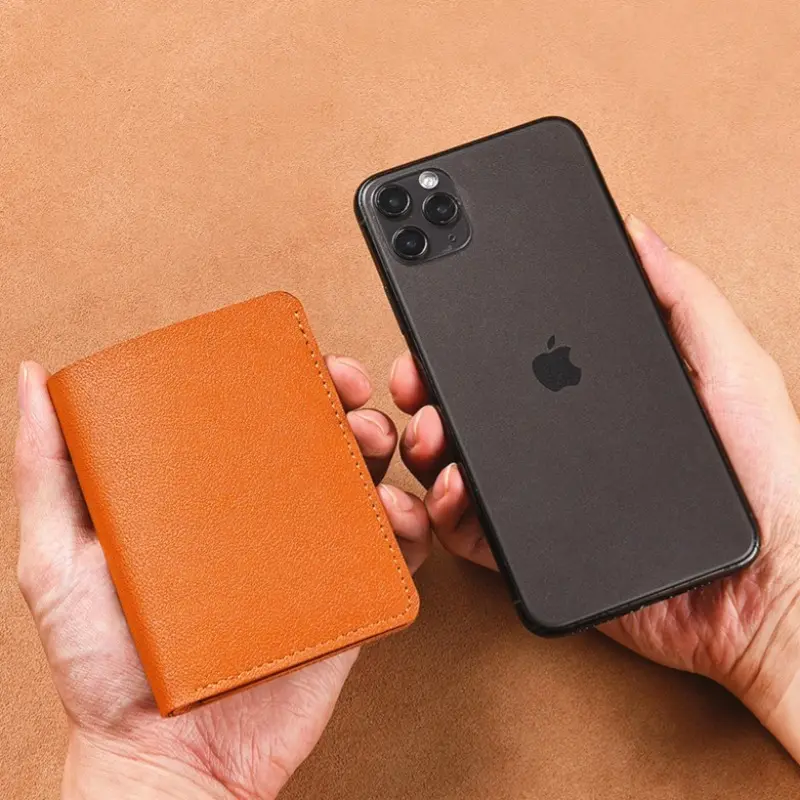 Classic Designer PU Leather Small Wallet for Men Short Simple Women's Purse Fashion Ultra Thin Credit Card Bag Coin Purse