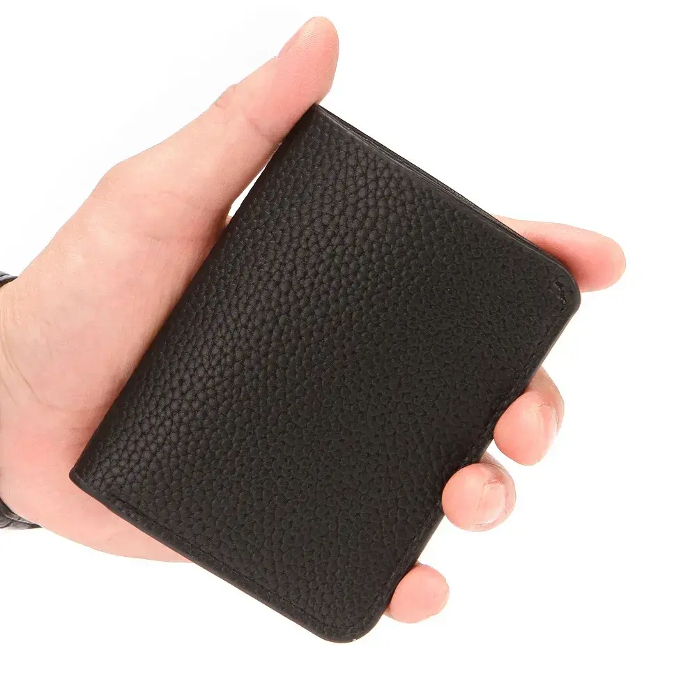 New Style Mini Thin Men Wallet Card Holder Purse Coin Pouch Card Holder Short Clutch PU Leather Wallet Change Money Pouch