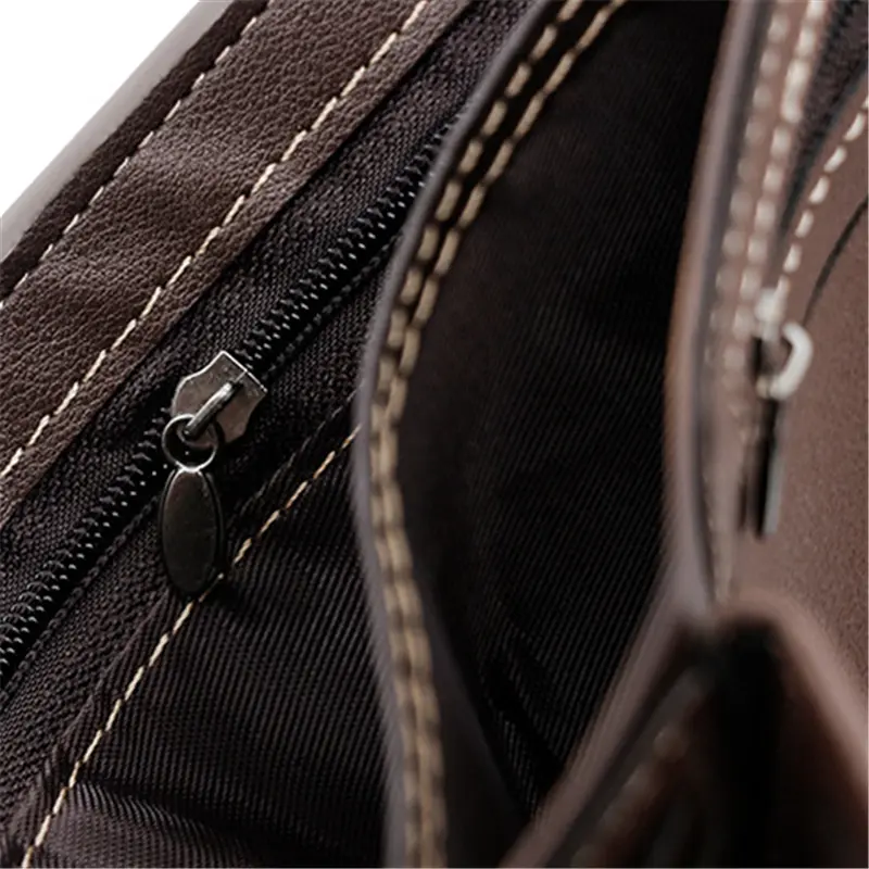 Men's Wallet Black/brown/coffee Business Card Holder Case Male Short Purse PU Leather Money Bag for Men Credit Card Wallet