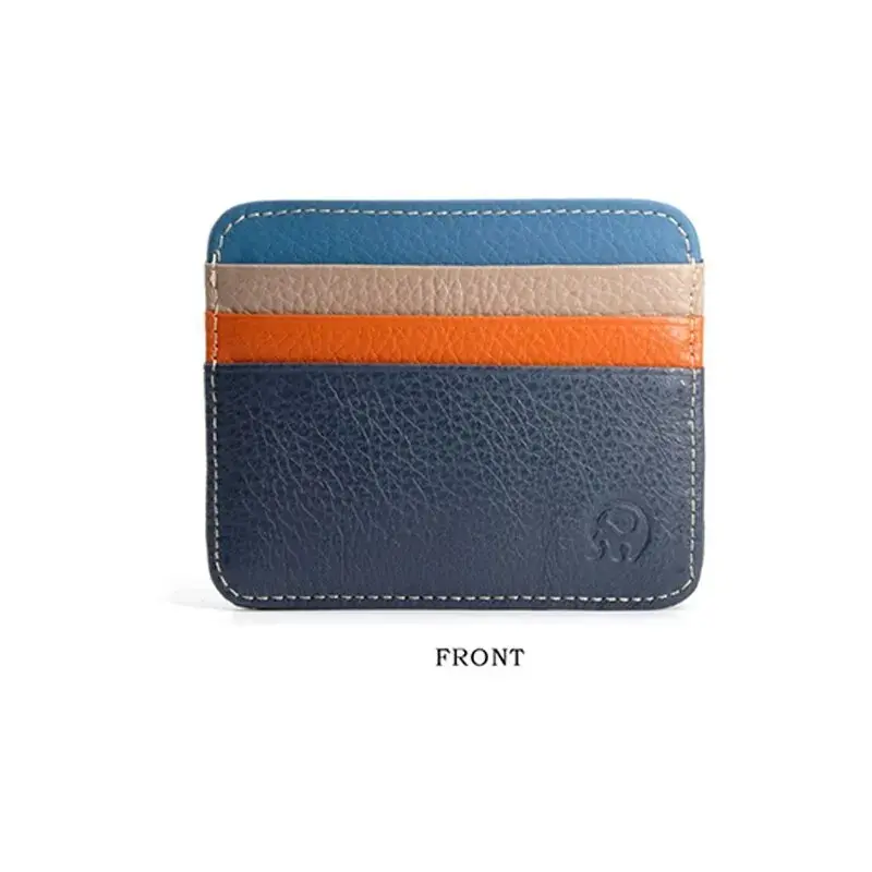 Little Elephant Head Leather Coin Purse Driver's Licence Card Holder Coin Case Card Holder Bus Card Holder Driver's Licence Case