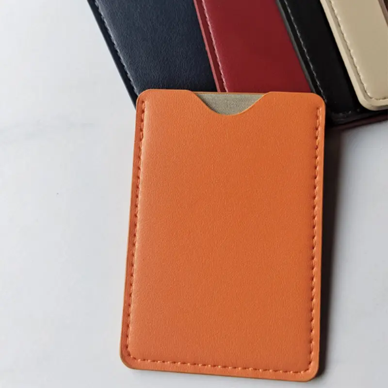 Vintage Pu Leather Nfc Anti-Theft Card Holder Rfid Blocking Sleeve for Credit Cards Travel Bank Card Sleeve Credit Card Holder