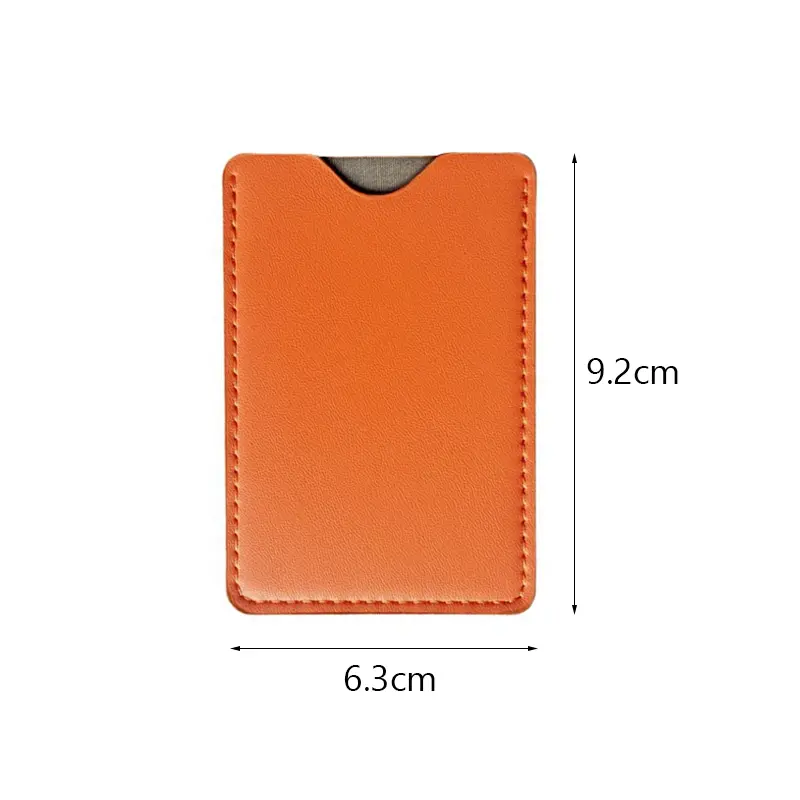 Vintage Pu Leather Nfc Anti-Theft Card Holder Rfid Blocking Sleeve for Credit Cards Travel Bank Card Sleeve Credit Card Holder
