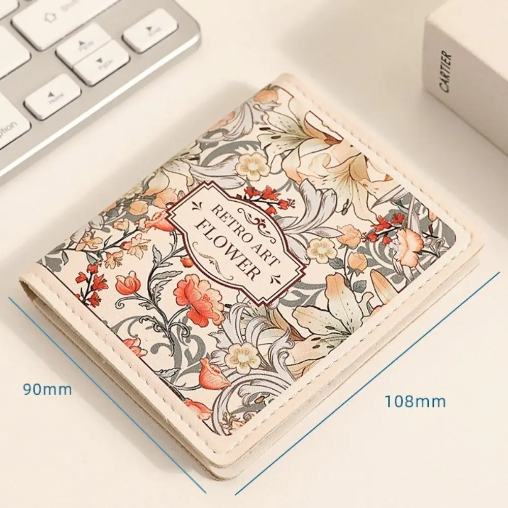 New Large Capacity Coin Purse Waterproof PU Leather Mini Wallets Lightweight Business Card Case Women