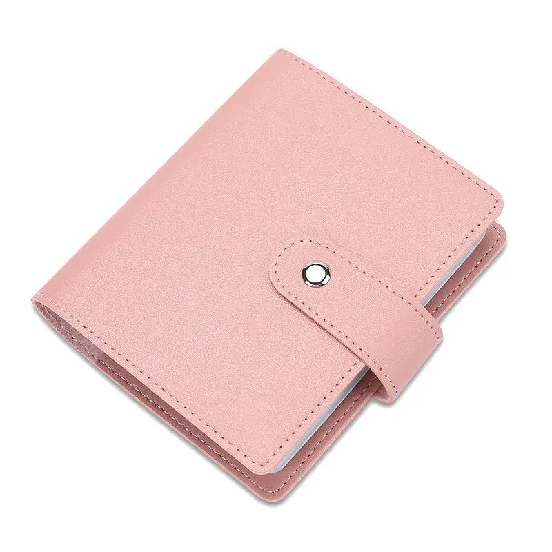 64 Slots Leather Large Capacity Women's Men's ID Credit Card Case Holder Wallet Organizer Gift Business Card ID Holder Wallet