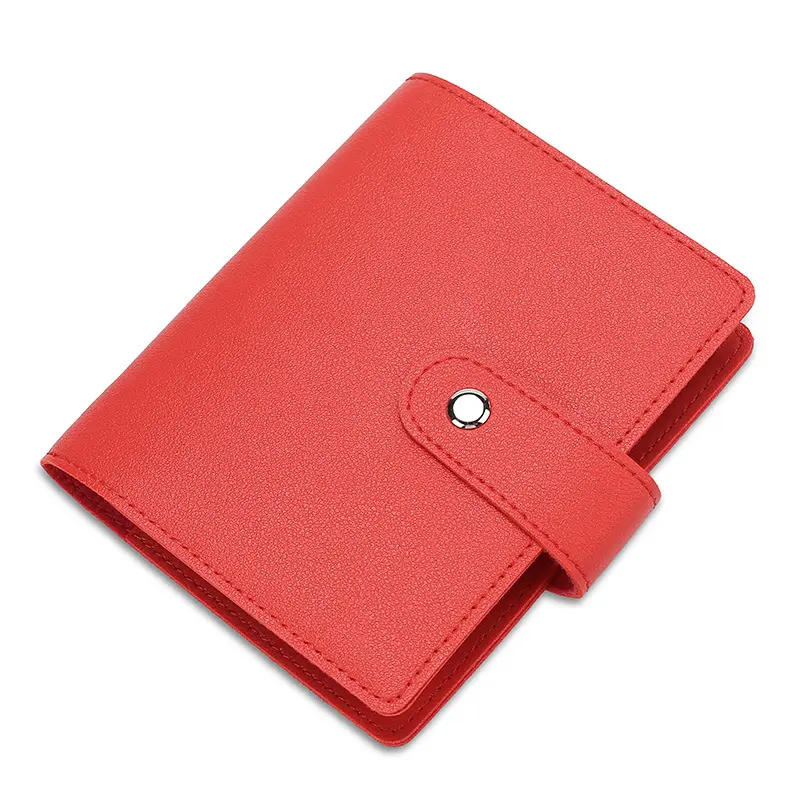 64 Slots Leather Large Capacity Women's Men's ID Credit Card Case Holder Wallet Organizer Gift Business Card ID Holder Wallet