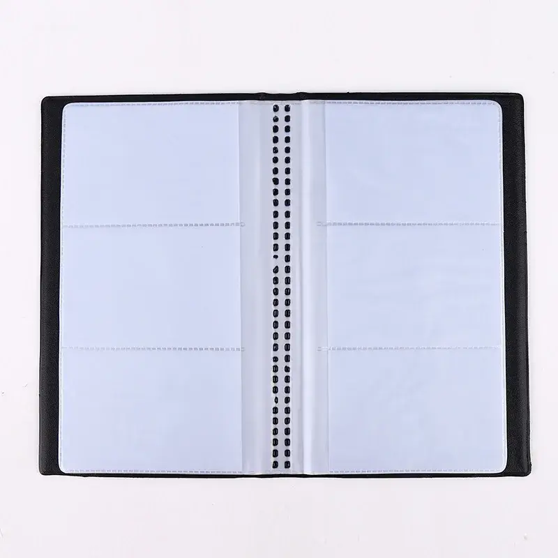 40/120 Leather Cards ID Credit Card Holder Book Case Organizer Business Cards ID Container Credit Card Holder Case