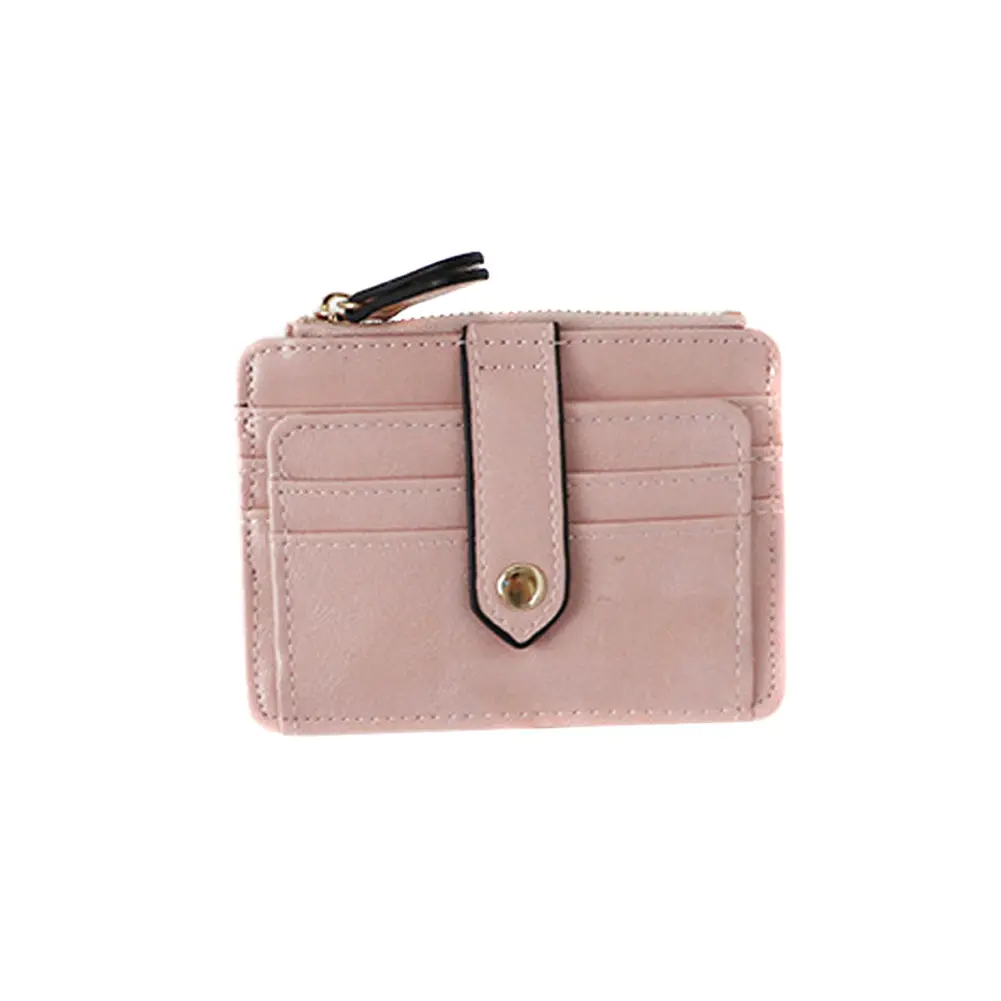 Fashion Small Men's Credit ID Card Holder Wallet Male Slim Leather Wallet with Coin Pocket Purse for Men Women