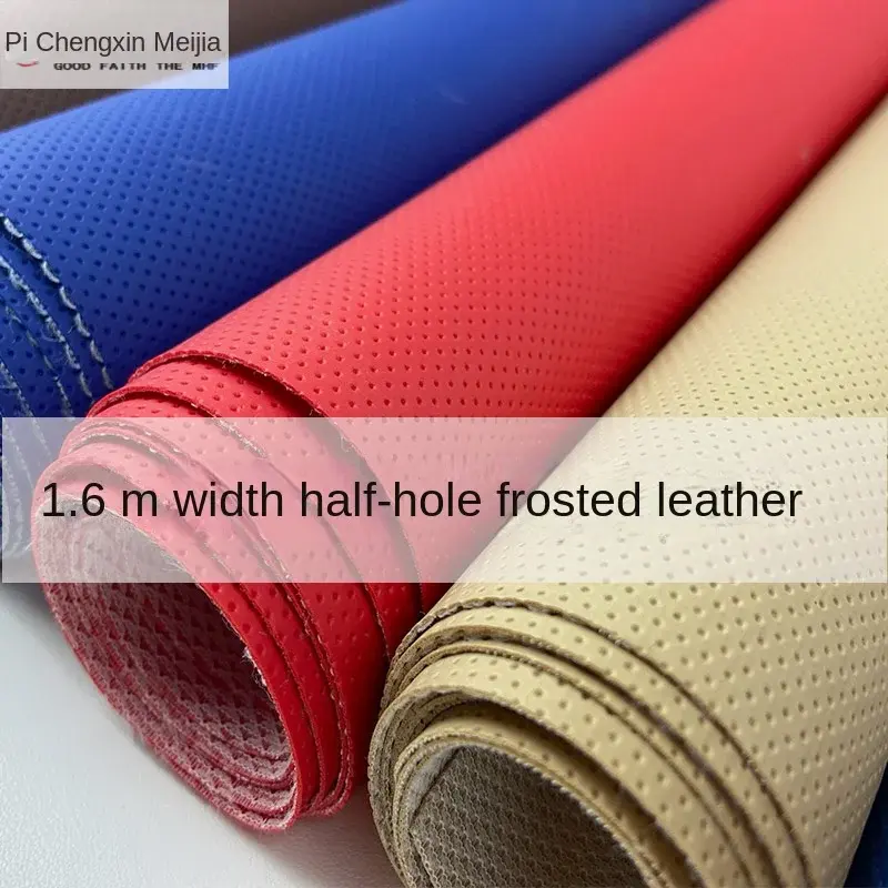 Artificial Leather Fabric Waterproof Sunscreen for Car Interior Seats Steering Wheel Designer Diy Sewing Material Cloth