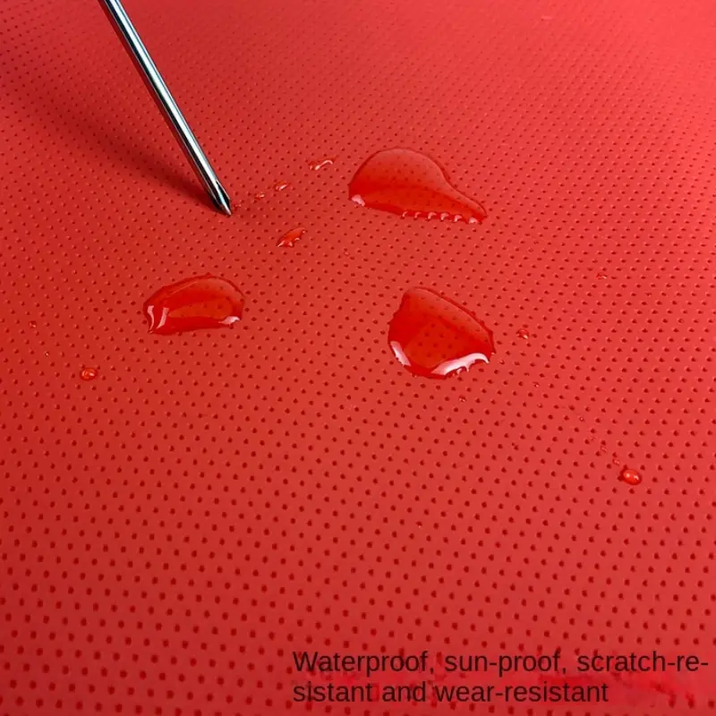 Artificial Leather Fabric Waterproof Sunscreen for Car Interior Seats Steering Wheel Designer Diy Sewing Material Cloth