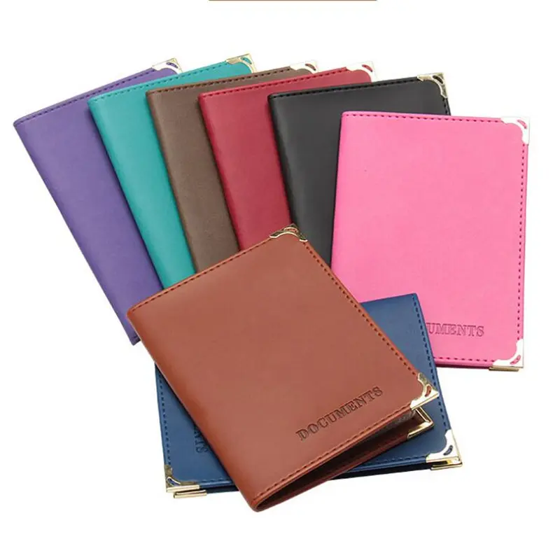 Men Women Auto Driver License Cover Unisex Formal Bag for Russian Synthetic Leather Cover for Car Driving Documents Holder Case