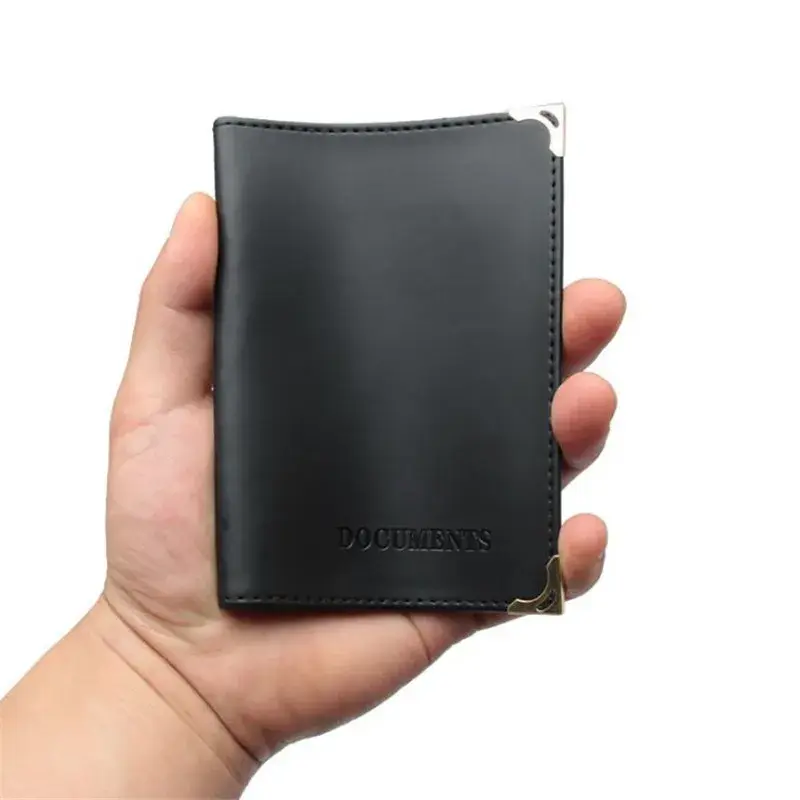 Men Women Auto Driver License Cover Unisex Formal Bag for Russian Synthetic Leather Cover for Car Driving Documents Holder Case