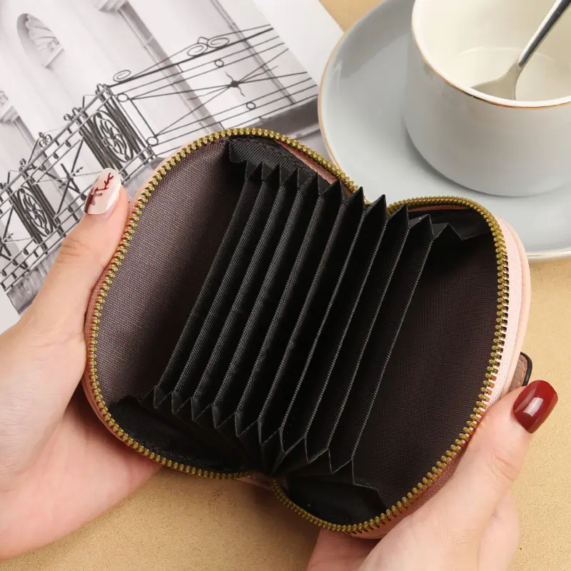New card bag female elephant can patriotic tide organ card bag multi-card document bag short card storage bag