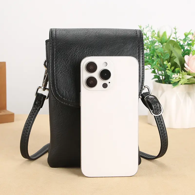 Everything vertical Japanese and South Korea change simple mobile phone bag retro mini single shoulder crossbody small bag fashi