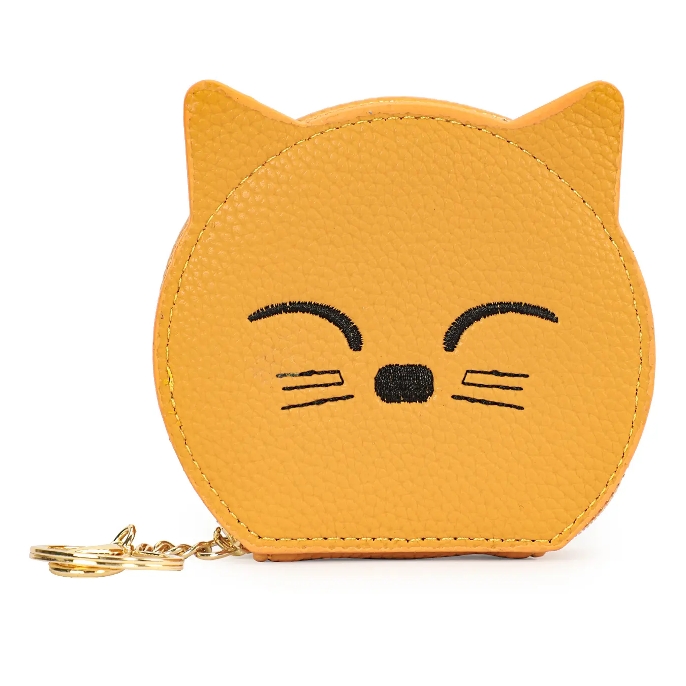New model with mirror mouth, red envelope, cute hand-held keychain, multifunctional cartoon cat, cute wallet