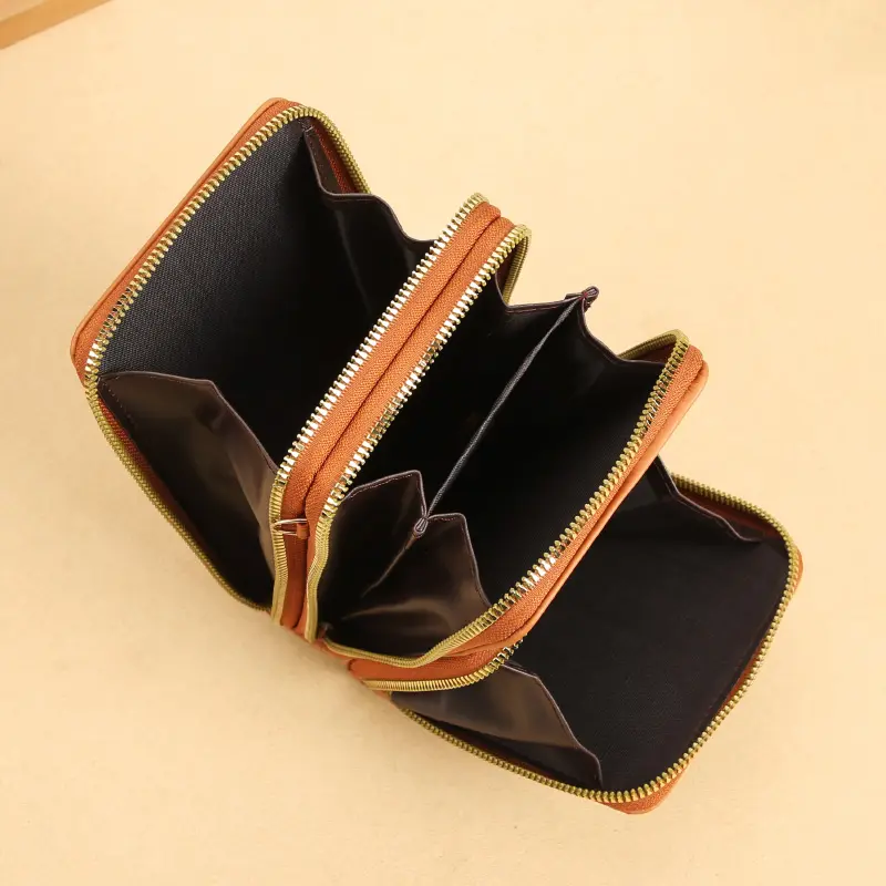 Cross-border hot solid color every day mobile phone bag single shoulder crossbody ladies Diamond lattice large capacity purse