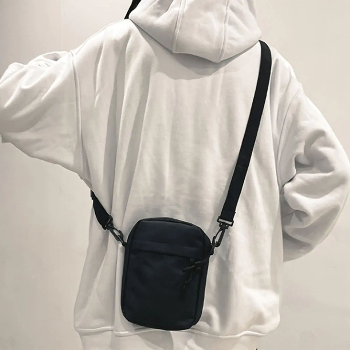 Sen small body bag ins fashion brand shoulder bag sports leisure small backpack female simple crossbody bag a suit