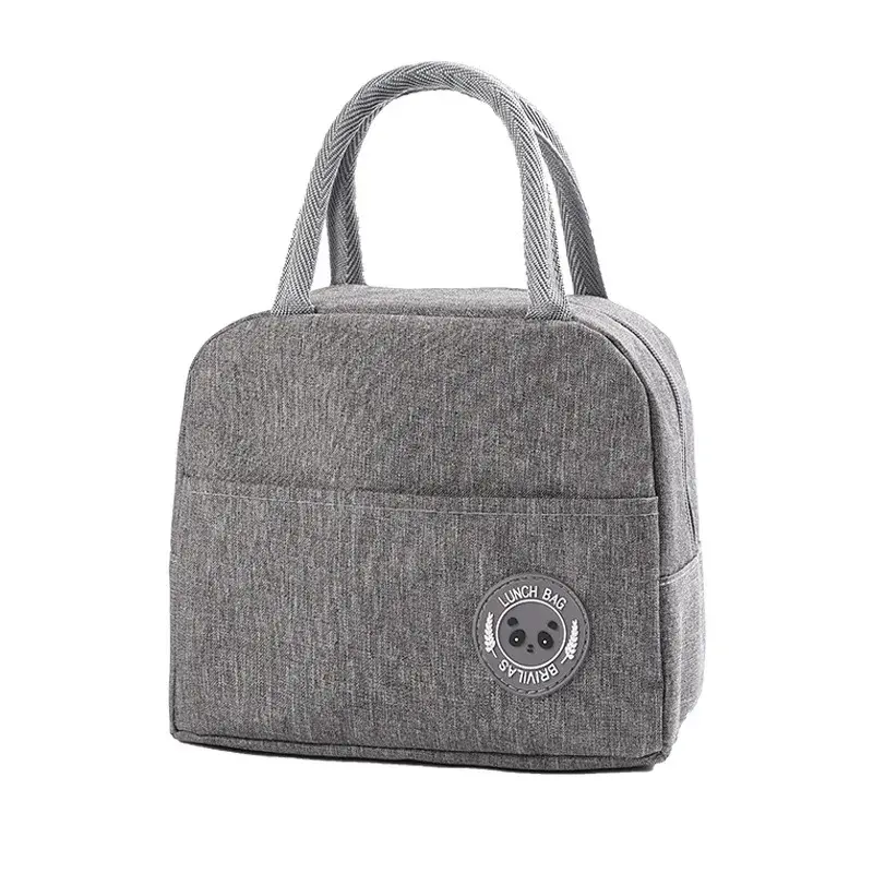 New fashionable cationic aluminum foil portable insulated lunch box bag, ice storage bag, student waterproof picnic box bag
