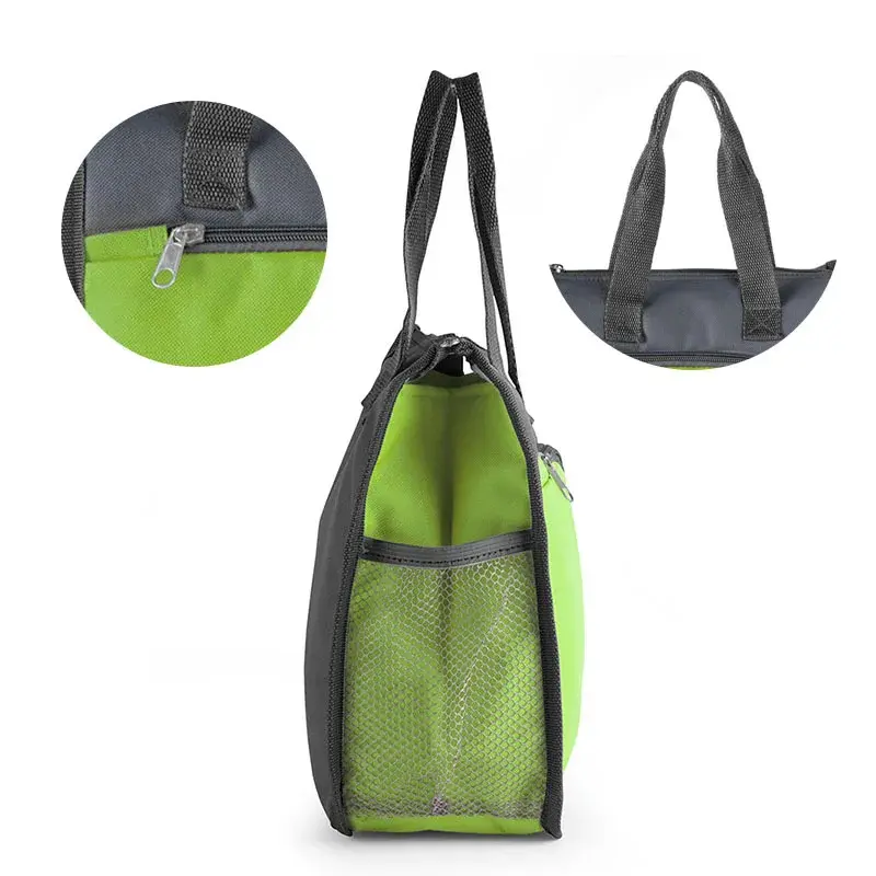 Large Capacity Thicken Insulated Picnic Cooler Bags Women Men Thermal Lunch Bag Eco Portable Fridge Handbags Work Food Pouch