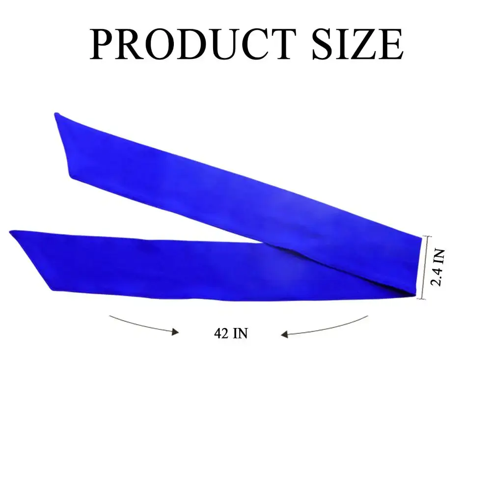 Elastic Sports Ribbon Pirate Sweatband for Tennis Unisex Men Women Teens Headband Gym Fitness Yoga Hair Bands Athletic Headwear