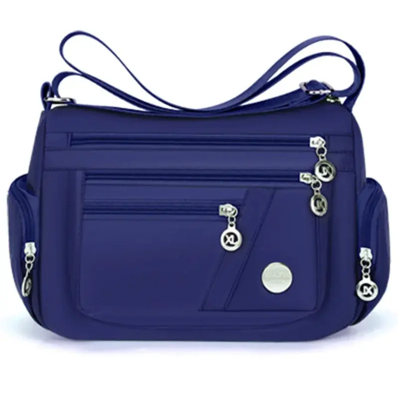 New unisex nylon cloth women's handbag Oxford cloth casual bag shoulder strap crossbody bag travel bag