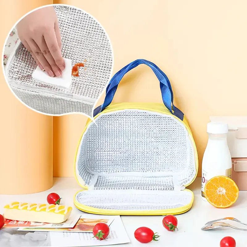 Portable Insulated Thermal Picnic Food Lunch Bag Box Cartoon Tote Food Fresh Cooler Bags Pouch For Women Girl Kids Children Gift