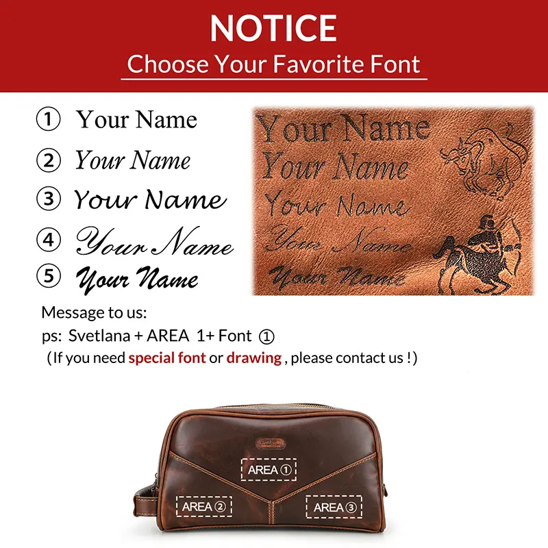 Crazy Horse Genuine Leather Travel Makeup Bag Men's Vintage Leather Cosmetic Cases Luxury Brand Washing Storage Toiletry Bags