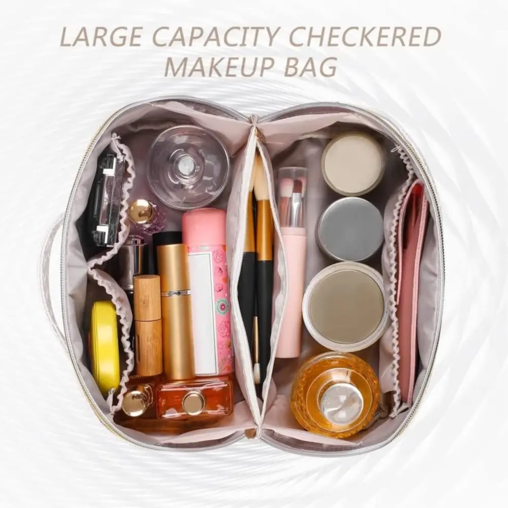 Cosmetic Bag Makeup Large Capacity Female Toiletry Kit Bag Make Up Travel Zip Case Storage Pouch Luxury Lady Box Organizer Bag