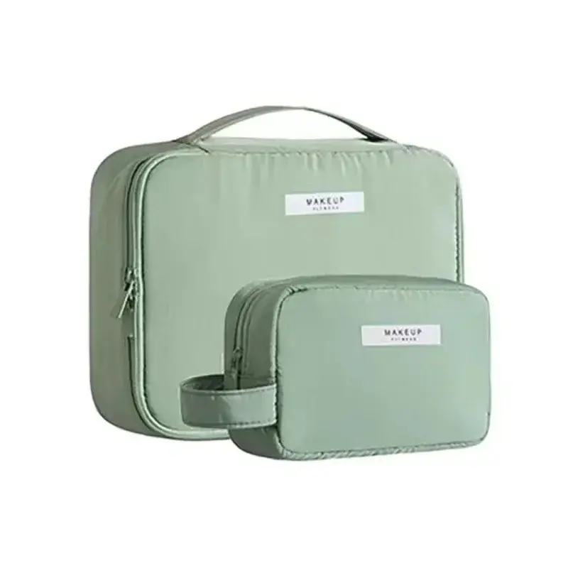 New Ladies Portable High Appearance Index Cosmetic Bag Large-capacity Travel Washing Bag Three-dimensional Makeup Storage Bag