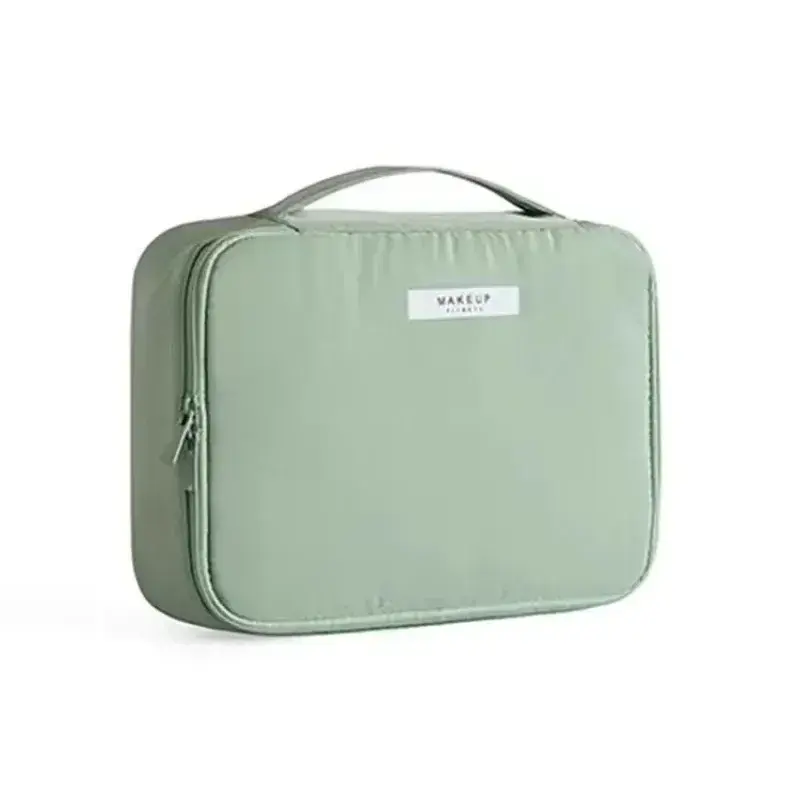 New Ladies Portable High Appearance Index Cosmetic Bag Large-capacity Travel Washing Bag Three-dimensional Makeup Storage Bag