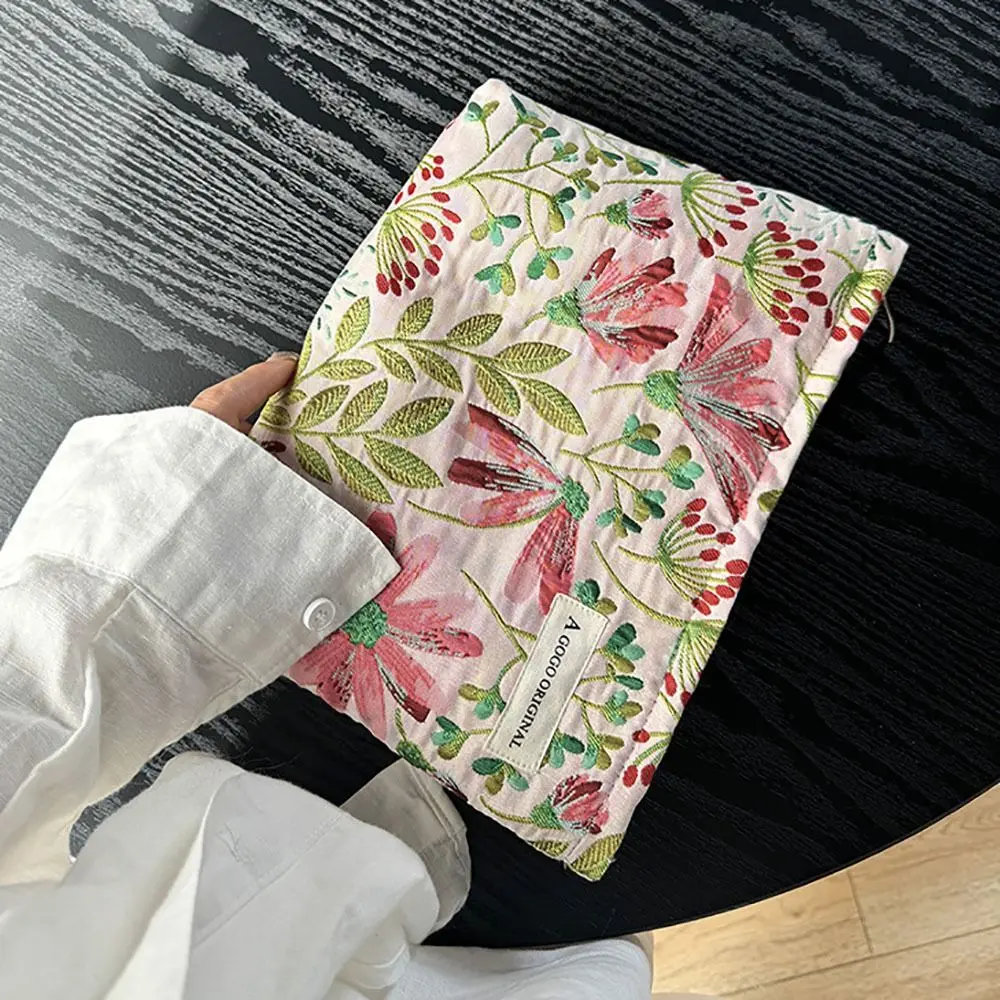 Fashion Dasiphora Fruticosa Makeup Bag Travel Organizer Portable Toiletry Bag Large Capacity Cosmetic Bag