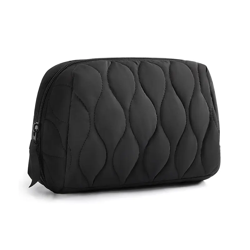 Makeup Bag New Dacron Large Capacity Storage Bag Portable Soft Cosmetic Handbag Women's