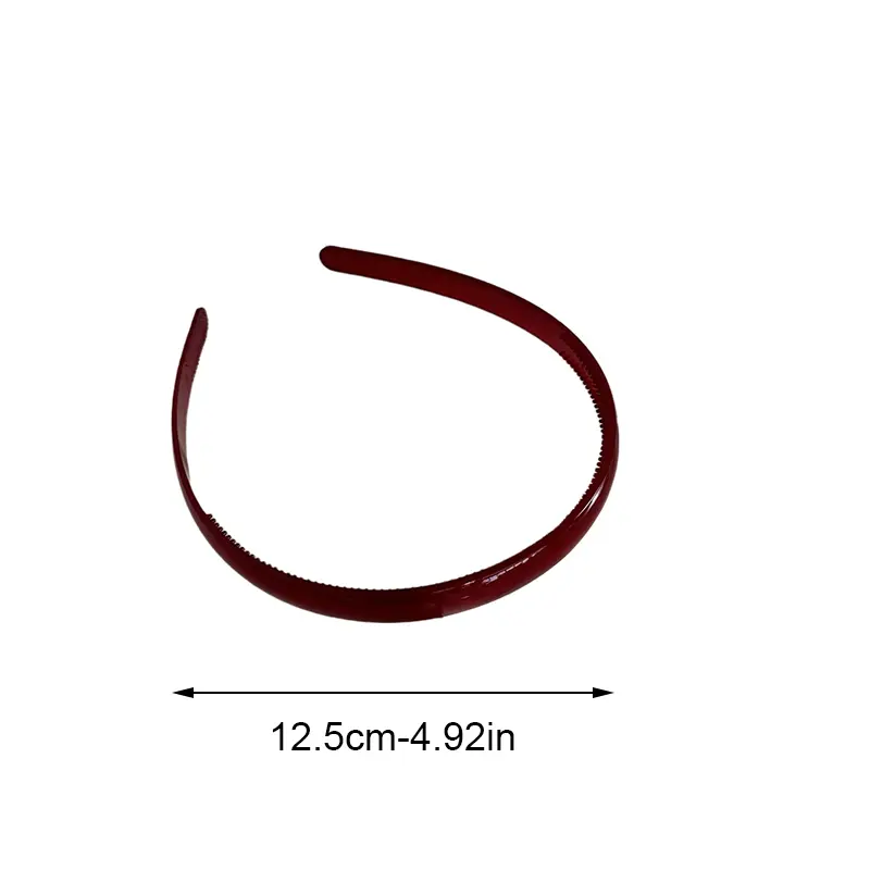 1PC Women's Acrylic Jelly Hairband with Anti-Slip Teeth Compression Wash Headband Hair Clip Stylish Hair Accessories for Ladies
